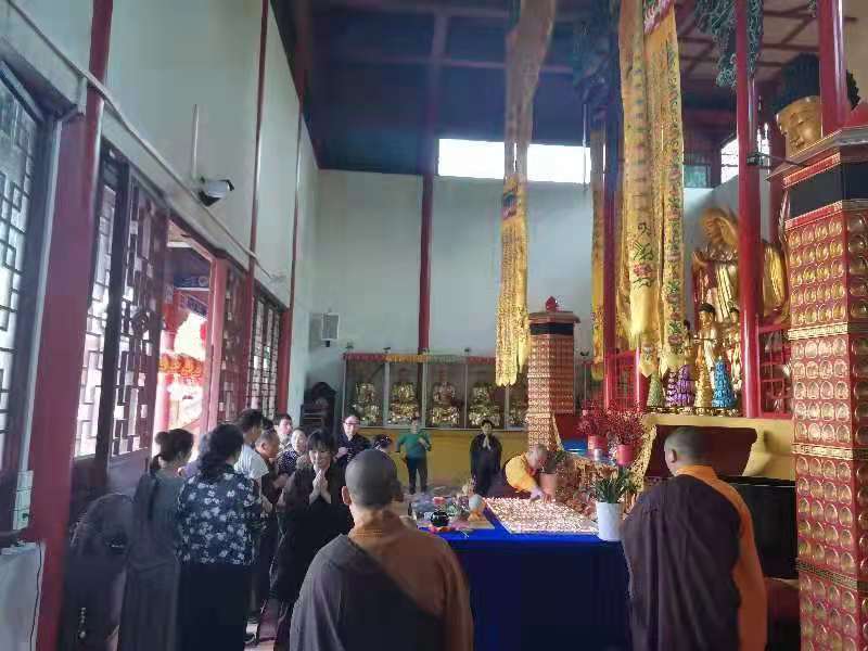 彩运网文殊菩萨圣诞祈福助考法会圆满